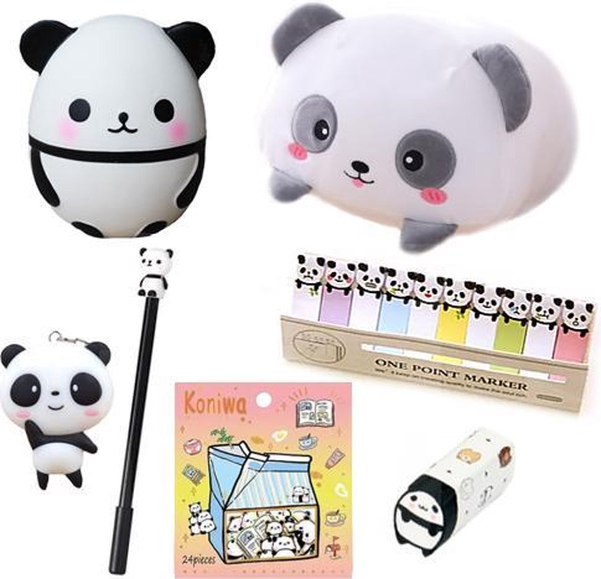 Kawaii panda cadeaupakket |PoepieDoepie| Voor de kawaii fan